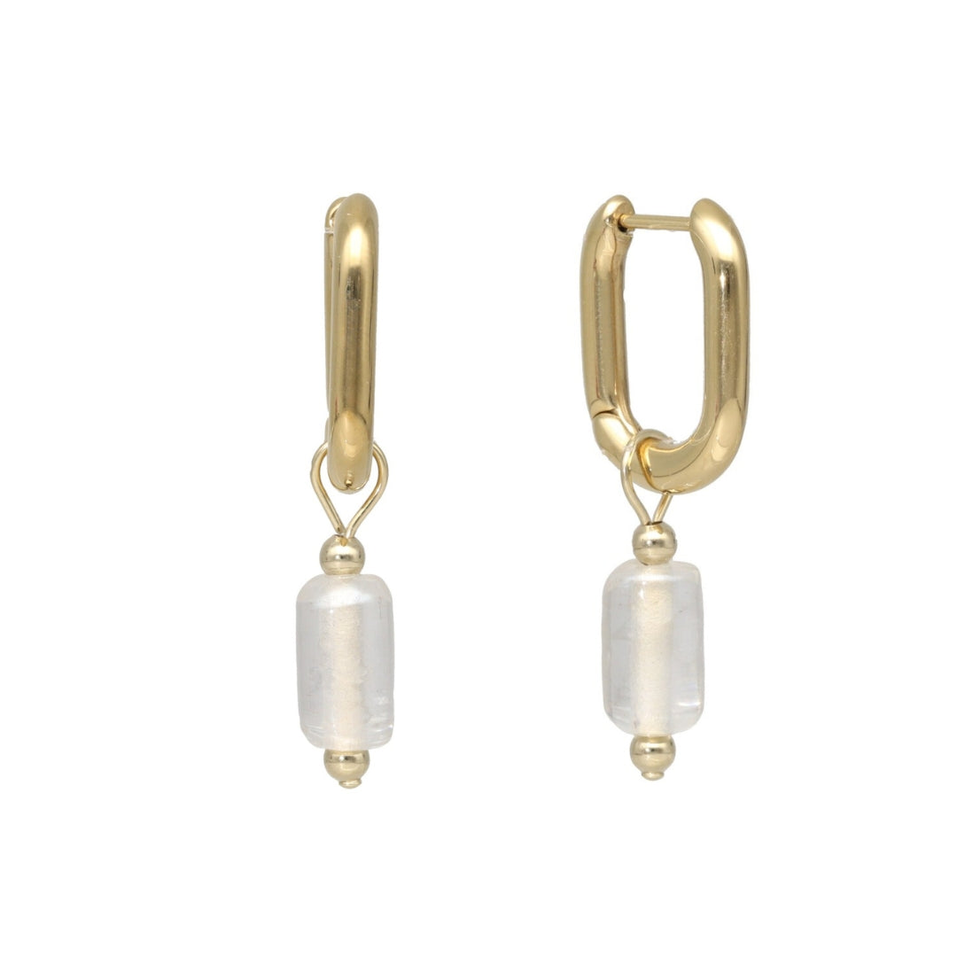 Glass Bead Hoops