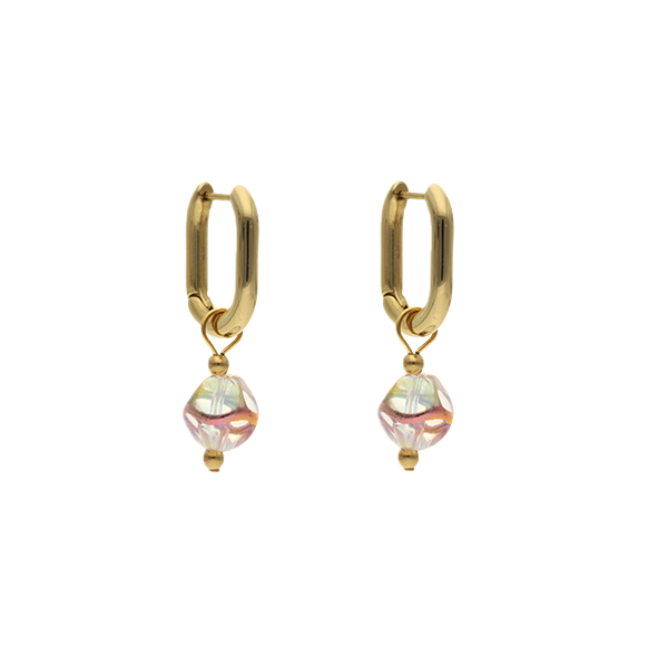 Glass Bead Hoops