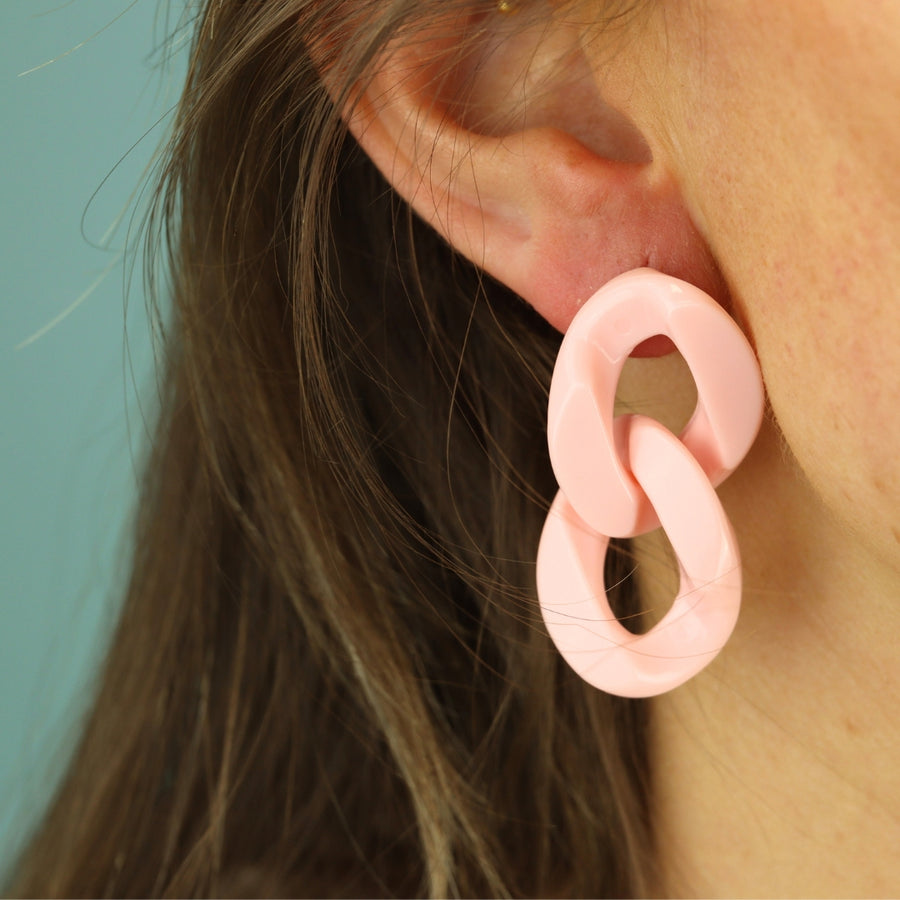 Chunky Link Earrings