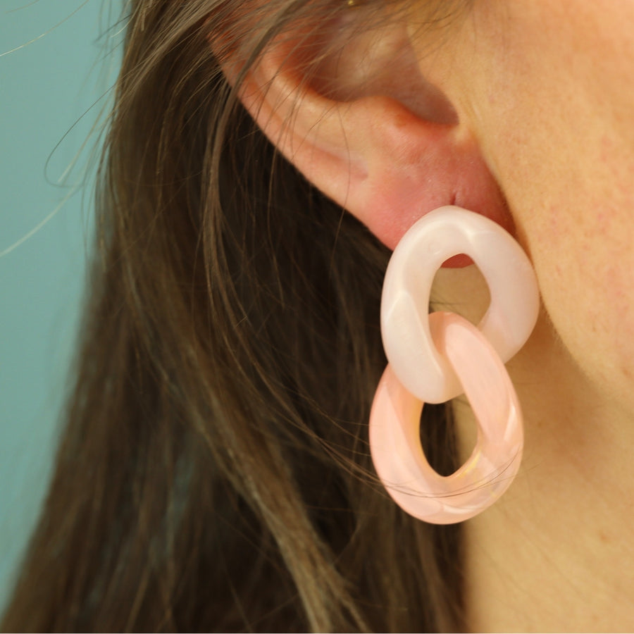 Chunky Link Earrings