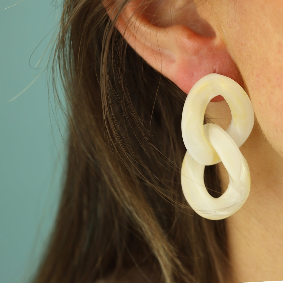 Chunky Link Earrings