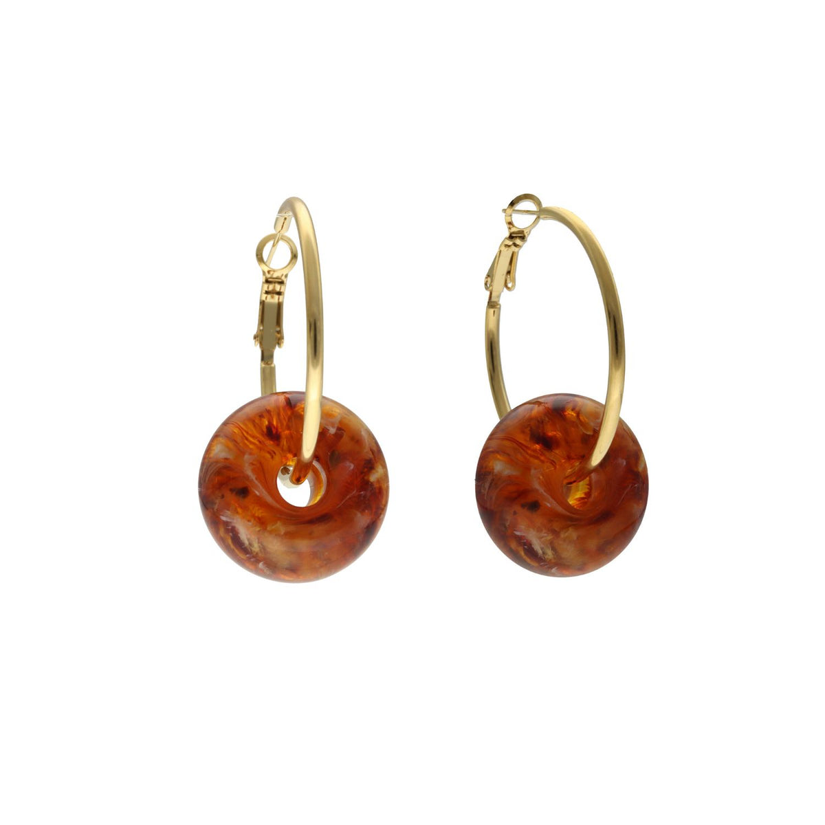 Big Donut Earrings