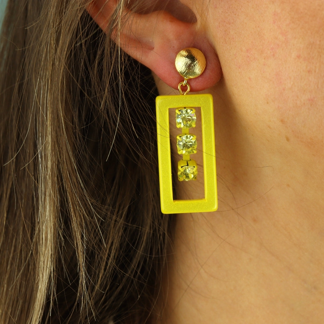 Chique Square Earrings