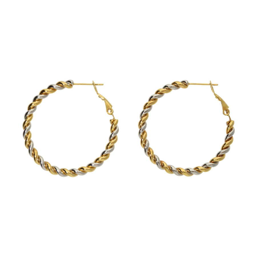 Medium Twisted Earrings