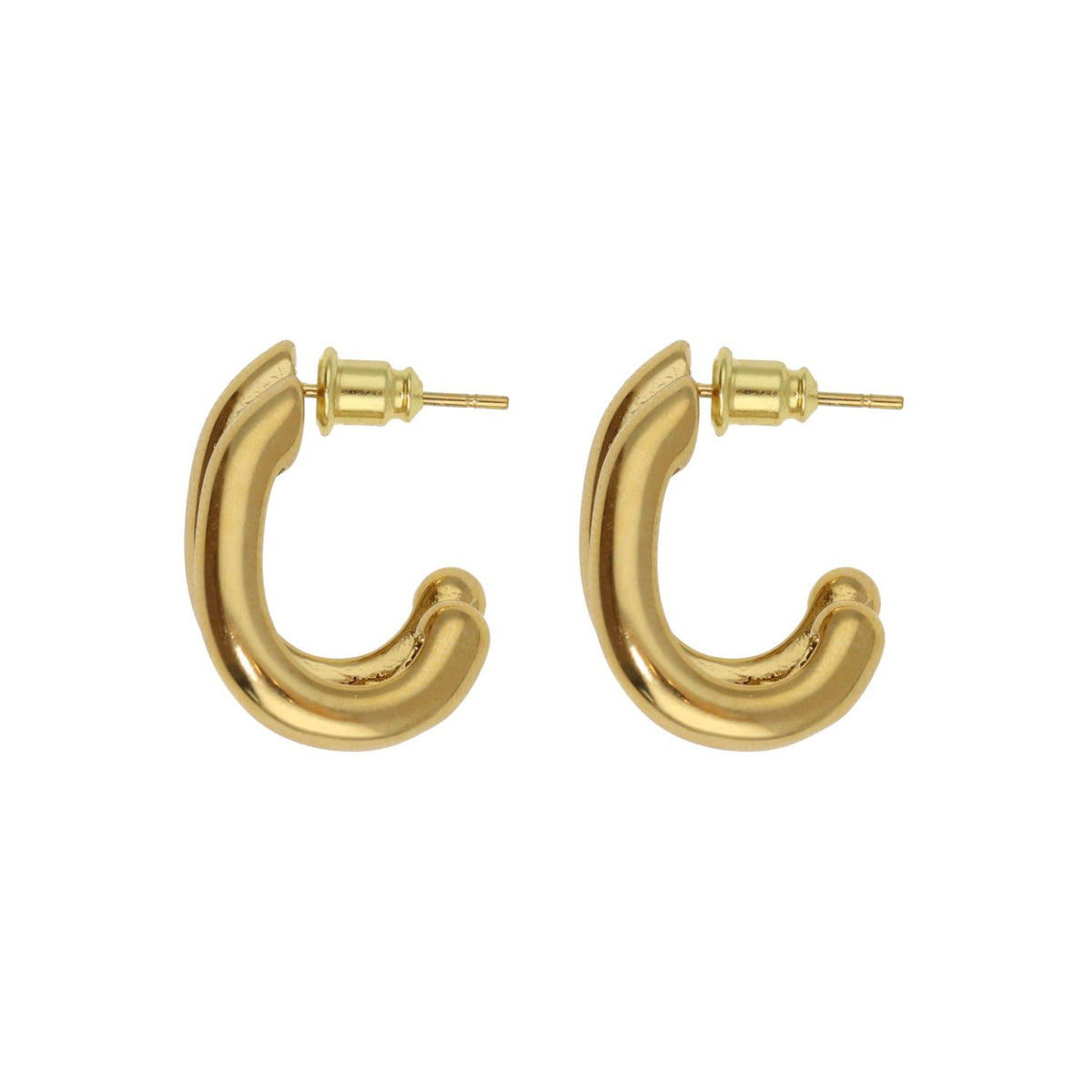 Double Open Earrings