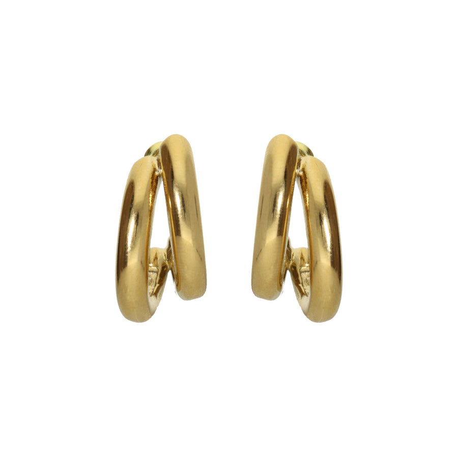 Double Open Earrings