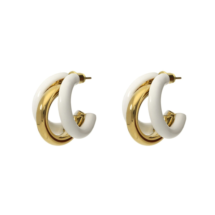 Triple Open Earrings