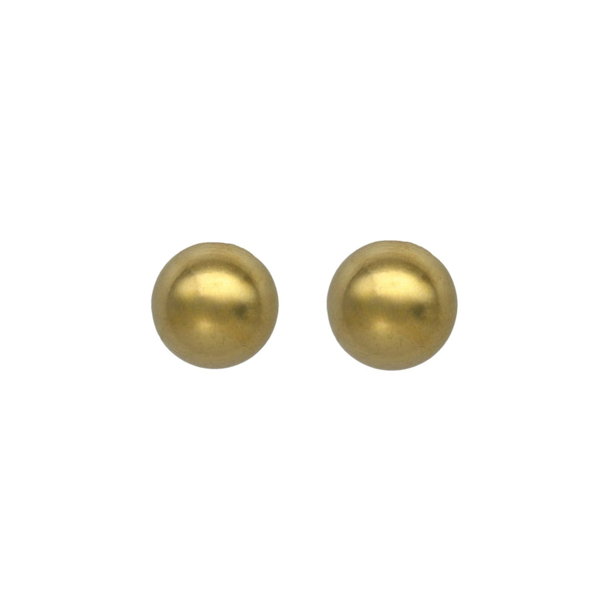 Golden Dot Studs