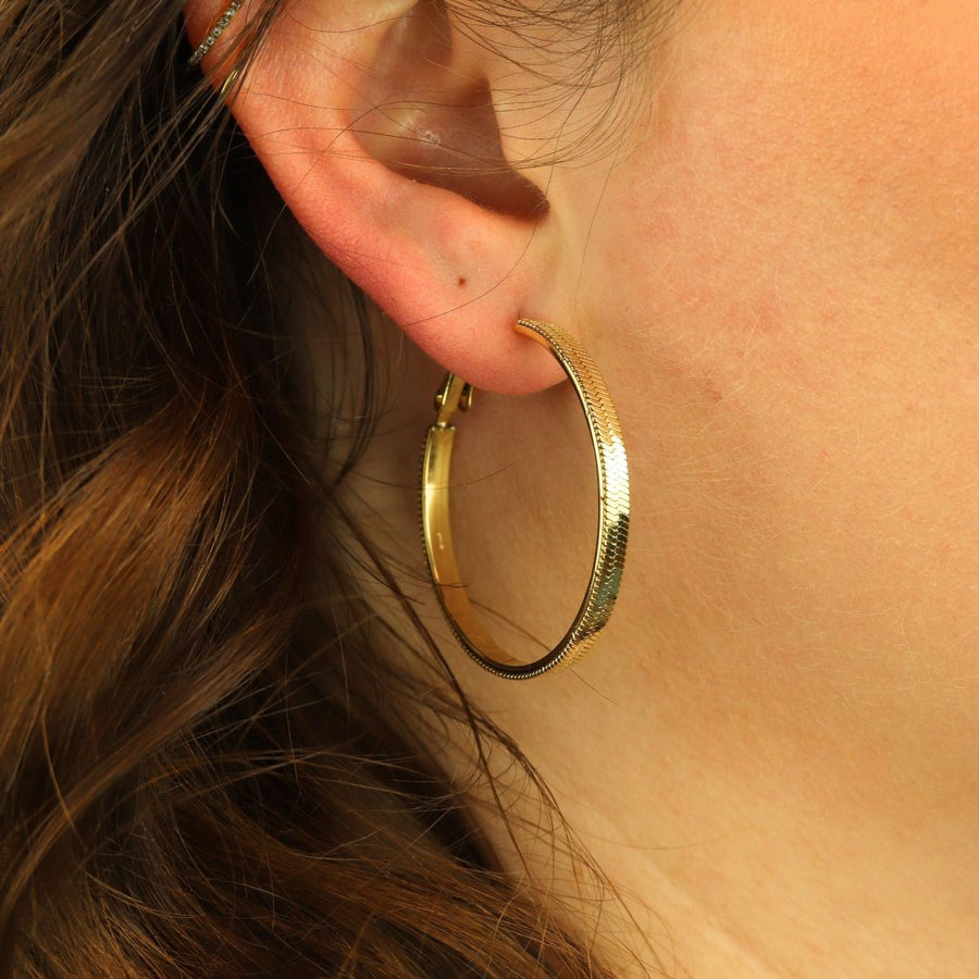 Big Relief Earrings