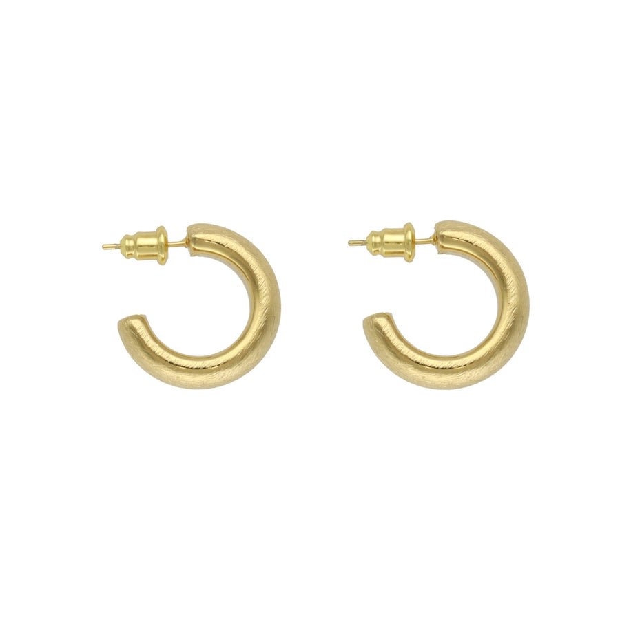 Matt Gold Earrings