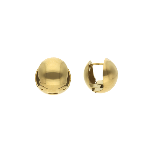 Huggy Hoop Studs