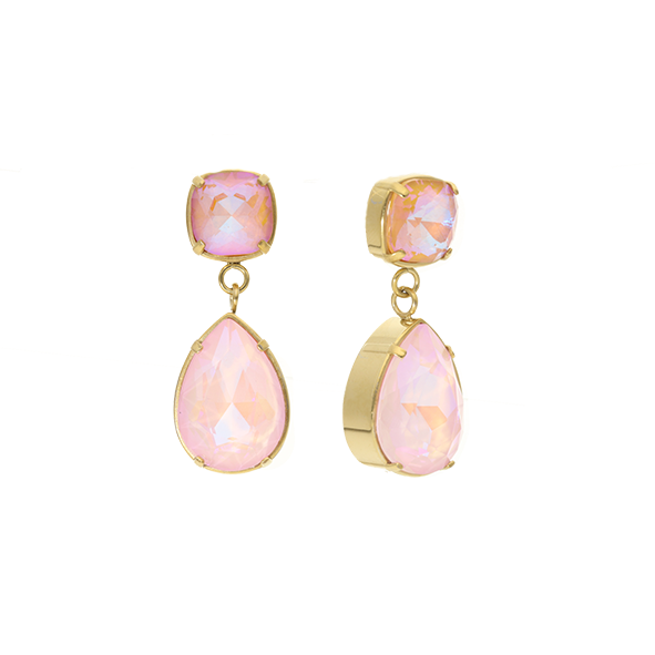 Crystal Teardrop Earrings