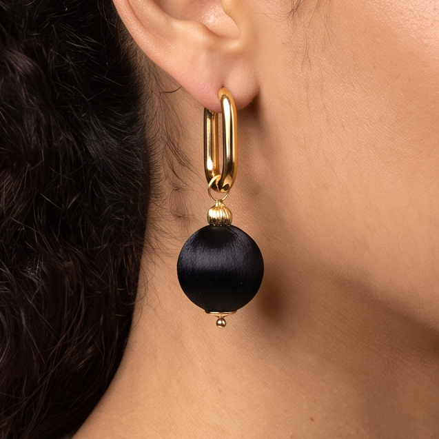 Satin Oval Drops