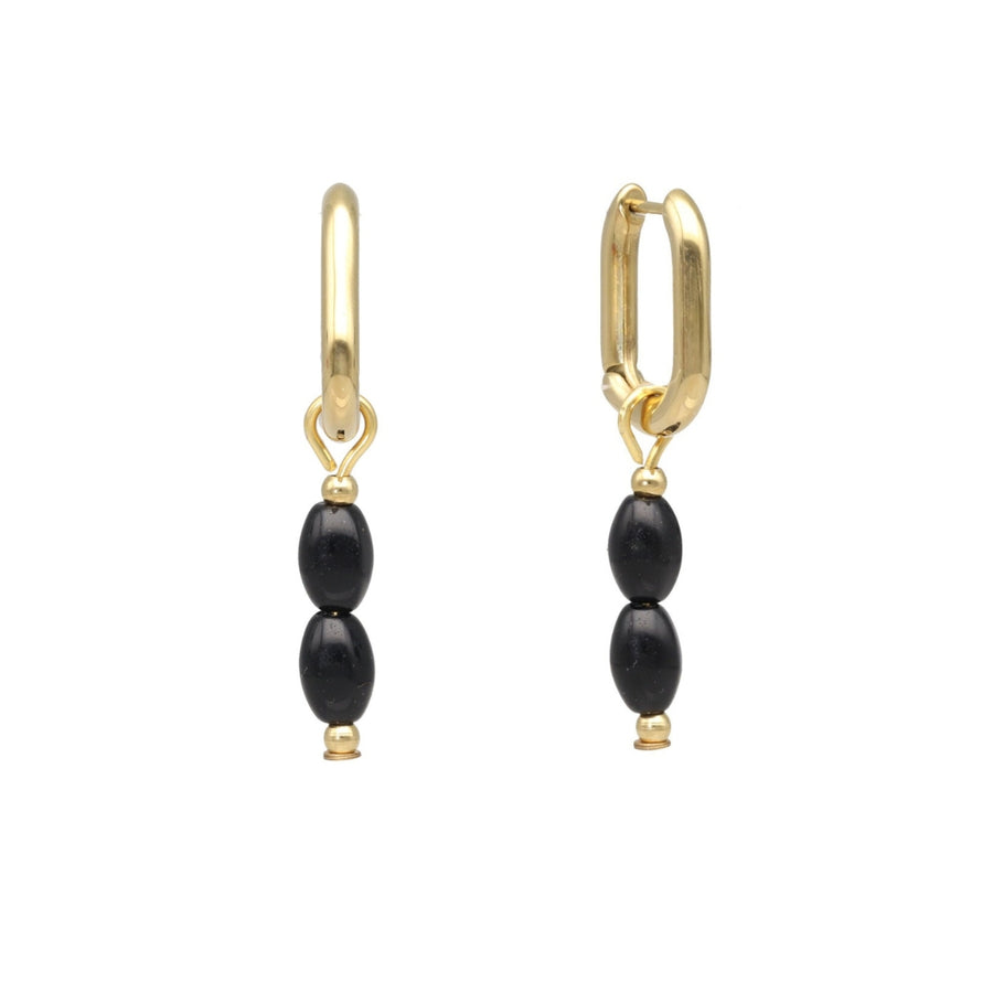 Glass Bead Hoops