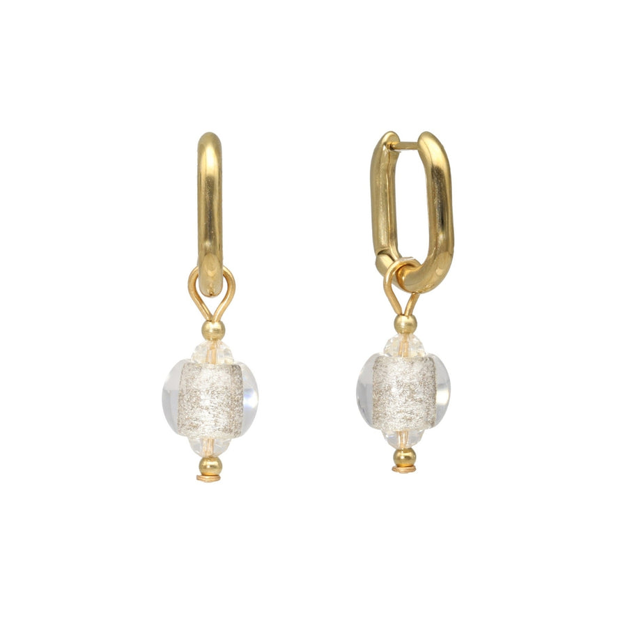 Glass Bead Hoops