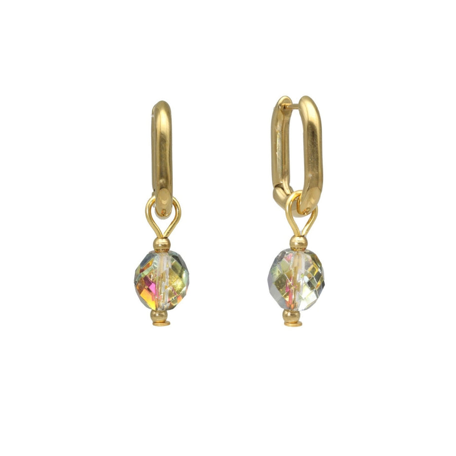 Glass Bead Hoops