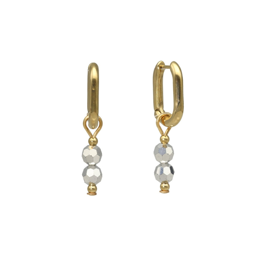 Glass Bead Hoops
