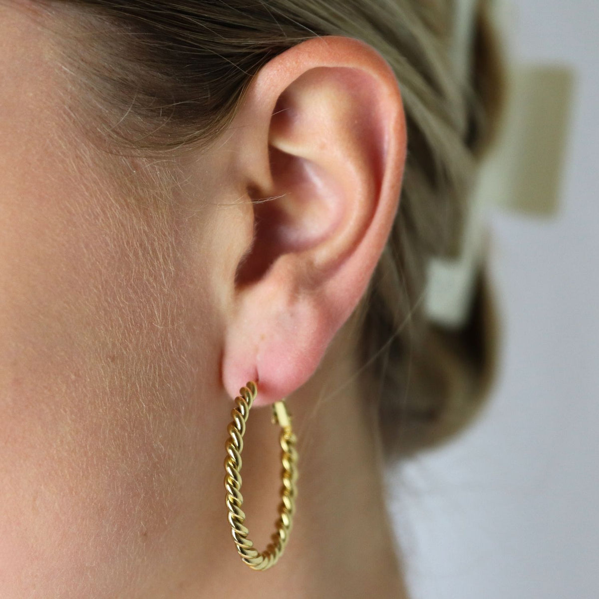 Medium Twisted Earrings
