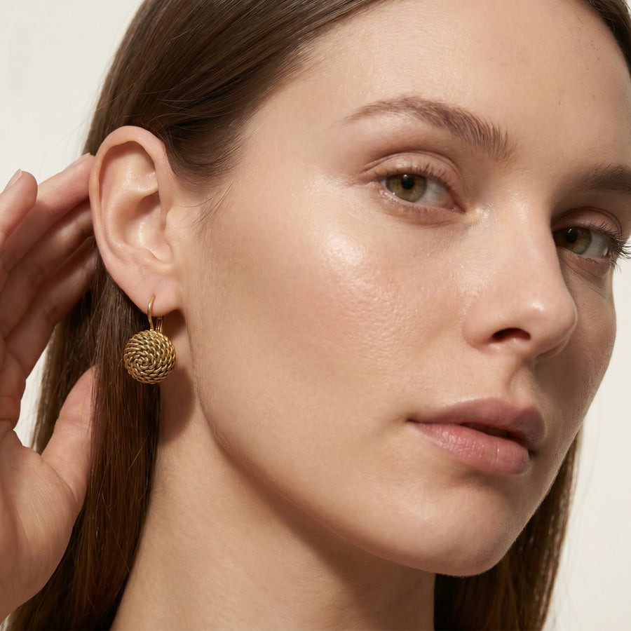 Twisted Rope Earrings