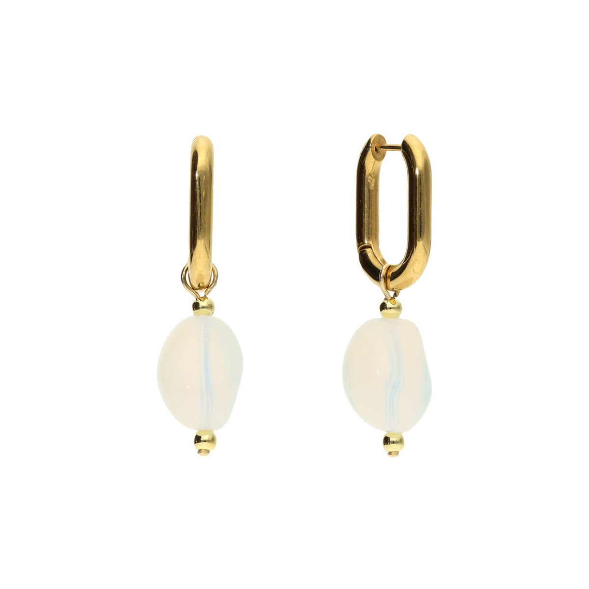 Glass Bead Hoops