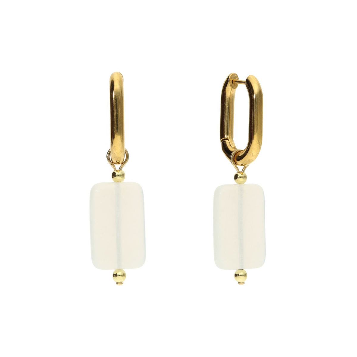 Glass Bead Hoops