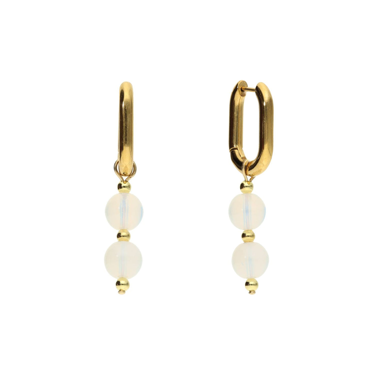 Glass Bead Hoops