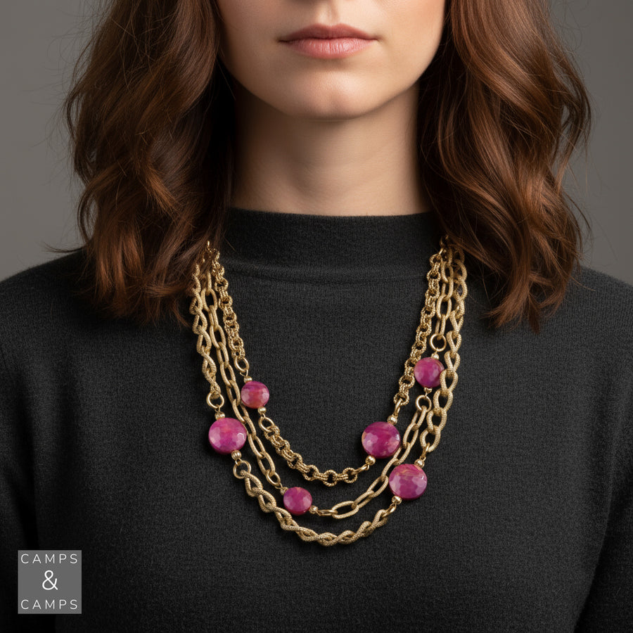 Multi Cosmic Necklace