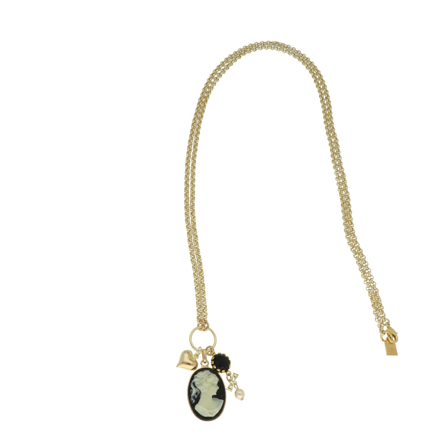 Cameo Souvenir Long Necklace