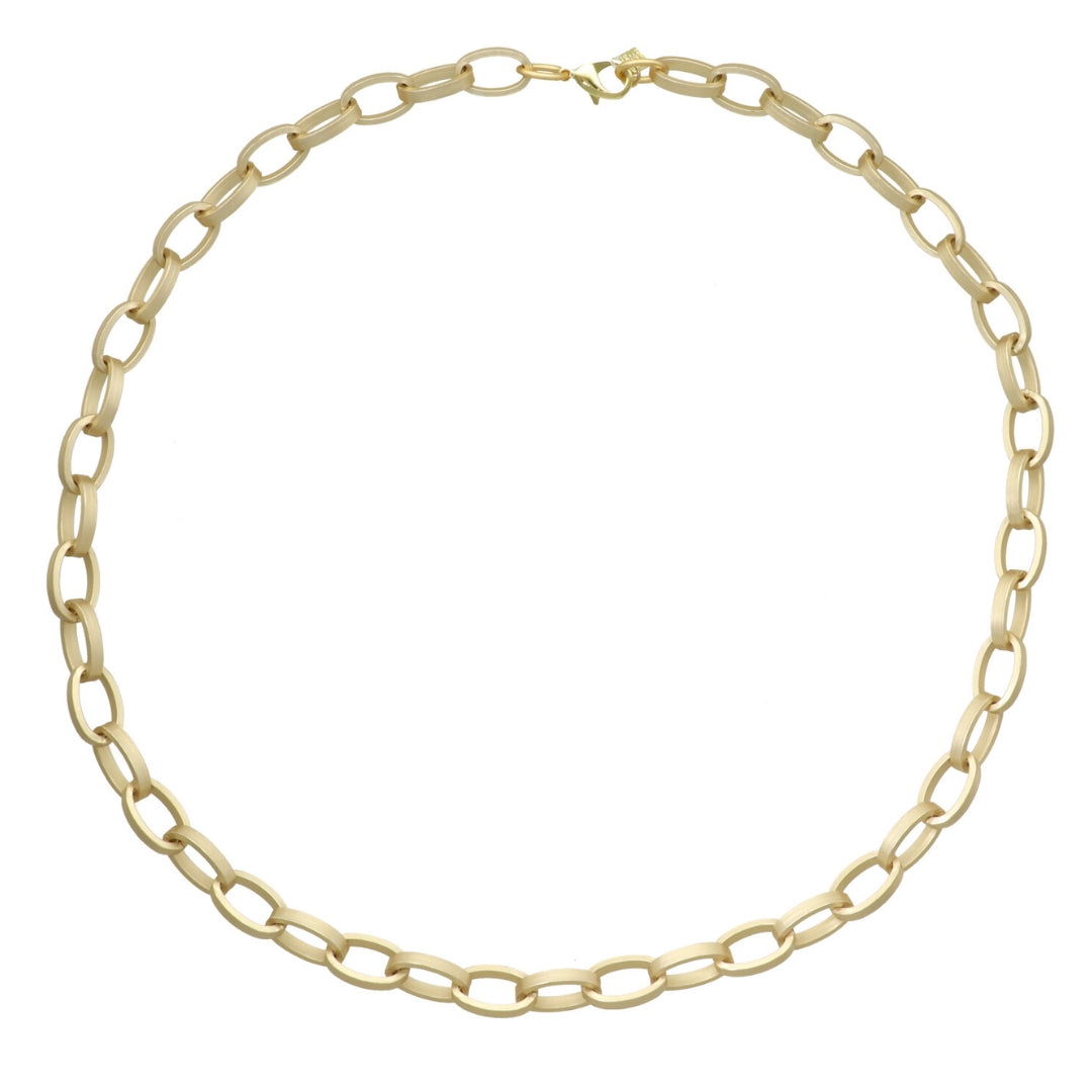 The Long Oval Link Chain