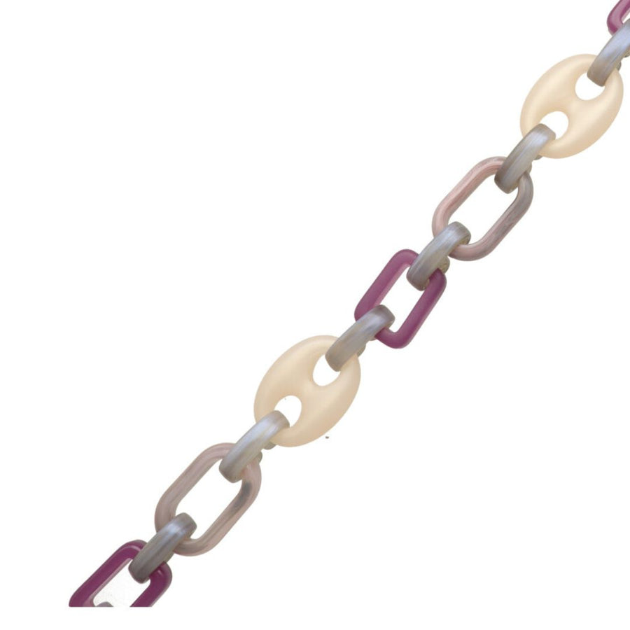 Multi Chain Necklace Rosé