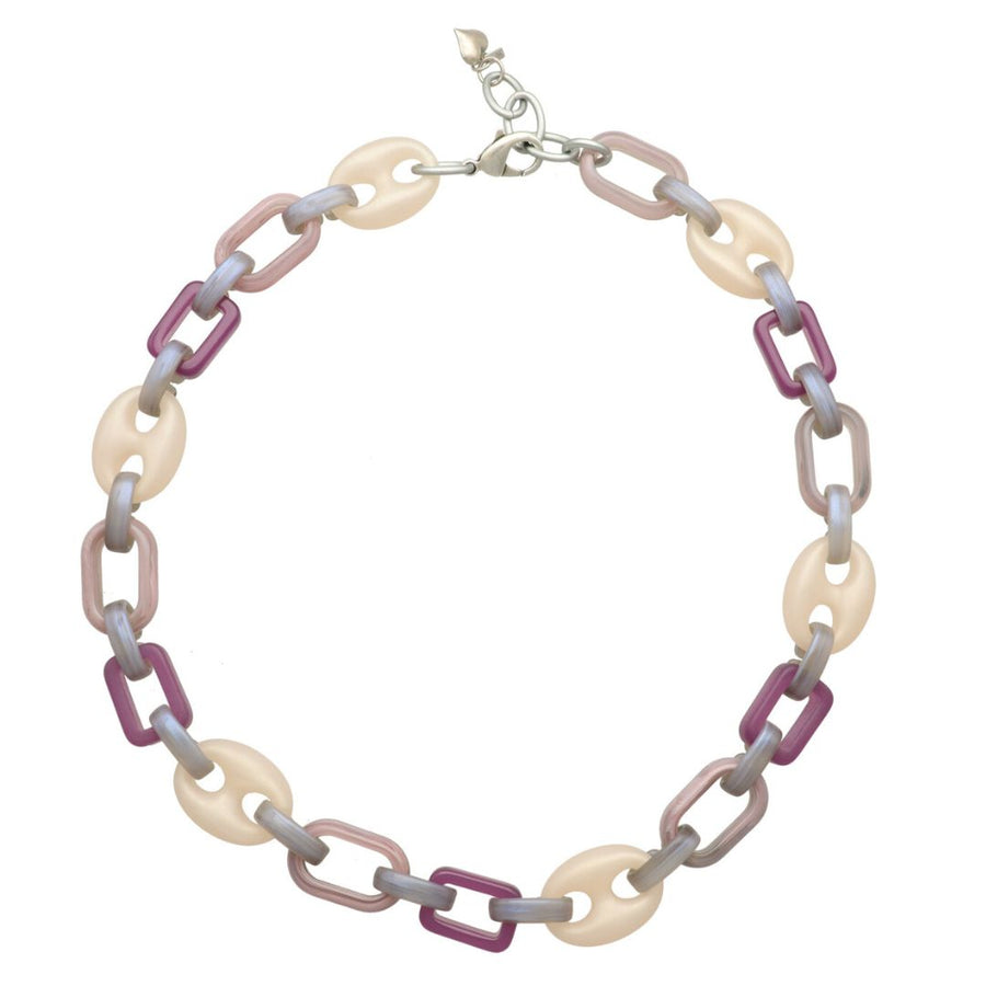 Multi Chain Necklace Rosé