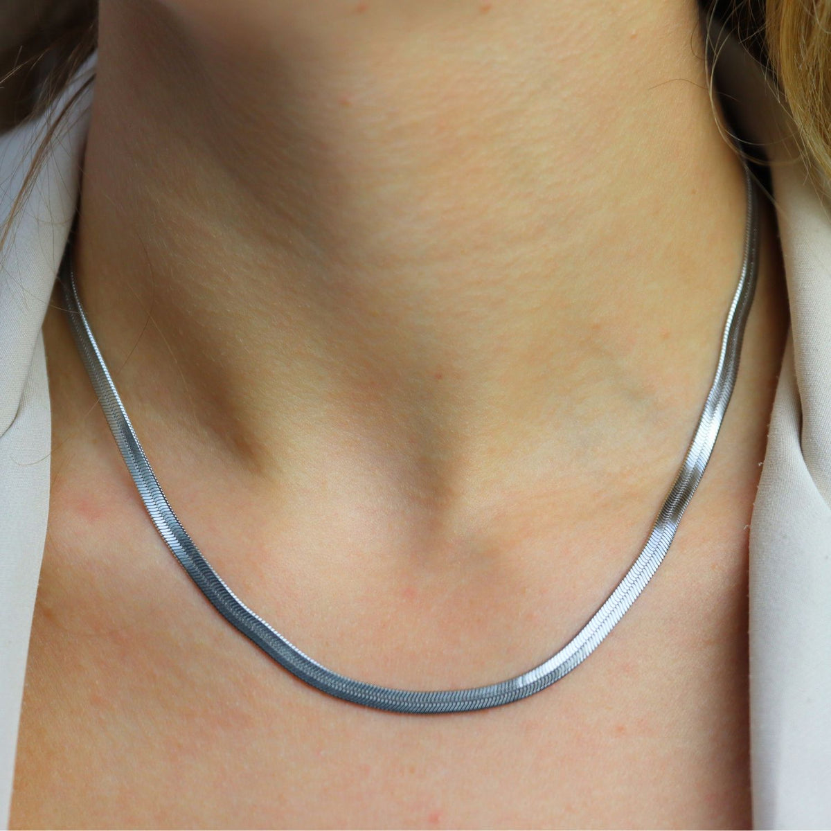 Flat Chain Necklace