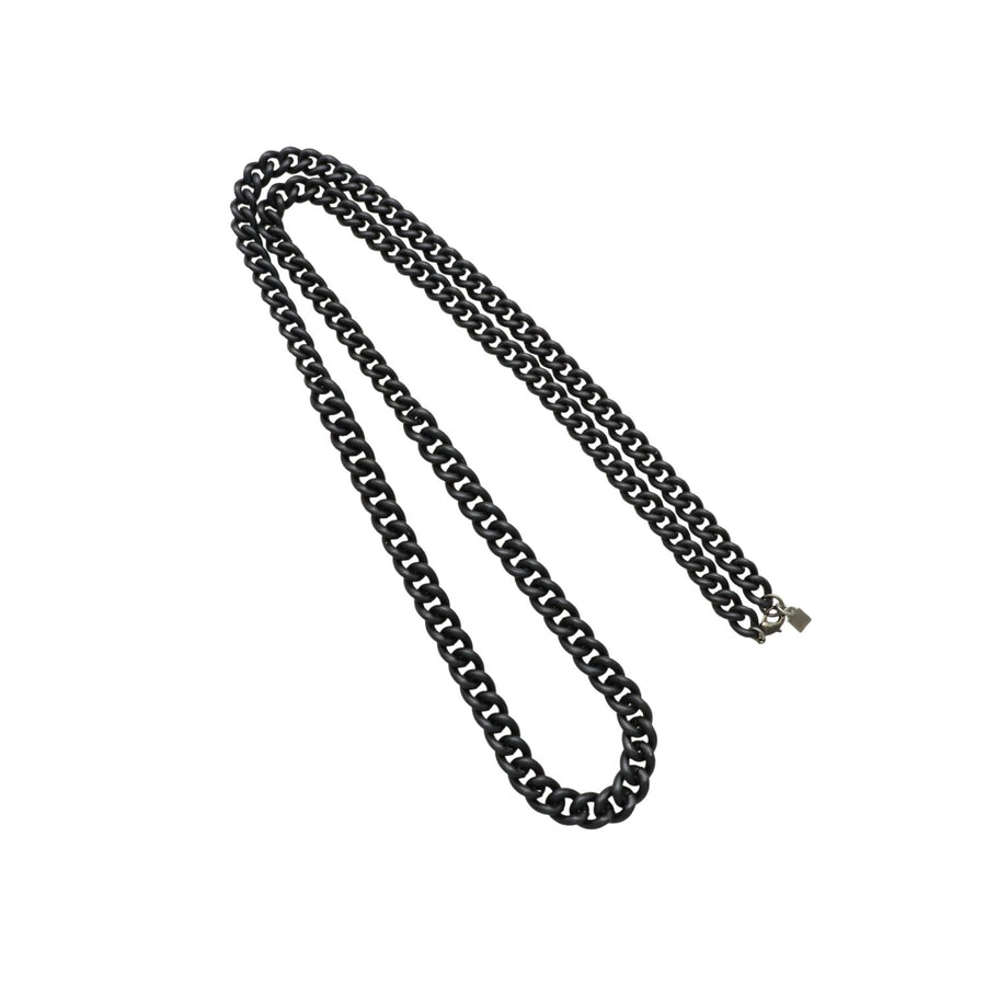 Long Black Venetian Chain