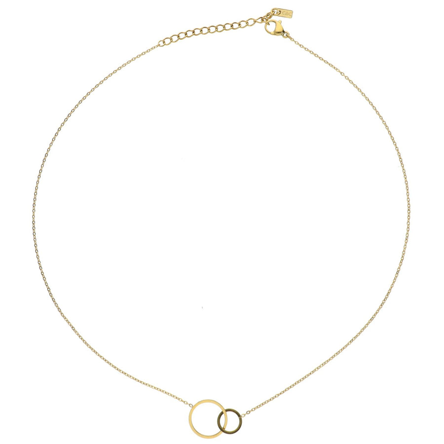 Double Hoops Necklace