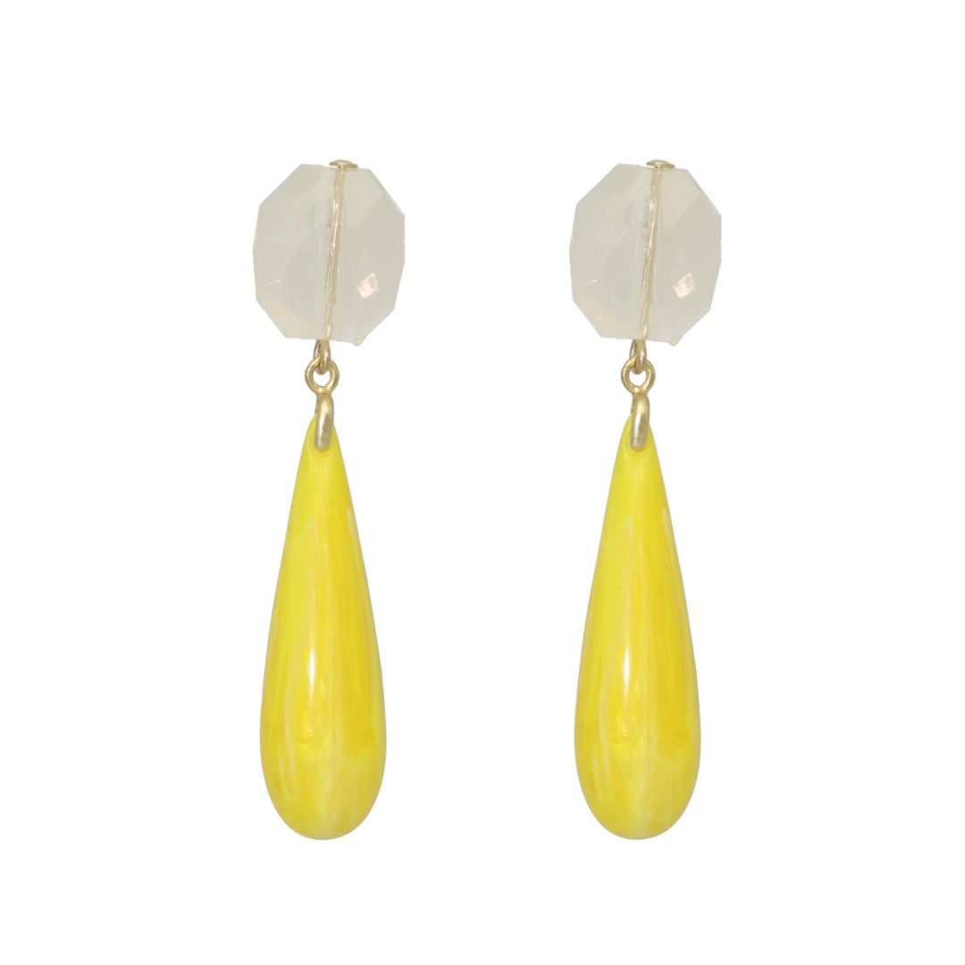 Marble Droplet Earrings