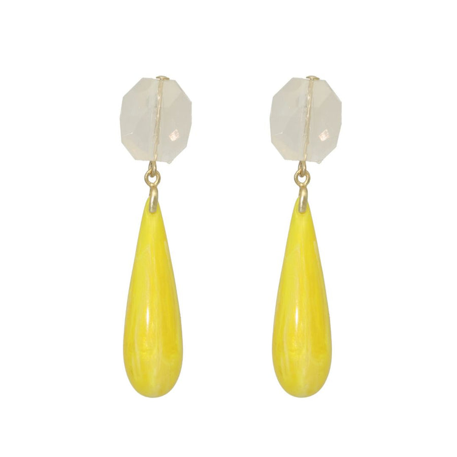 Marble Droplet Earrings