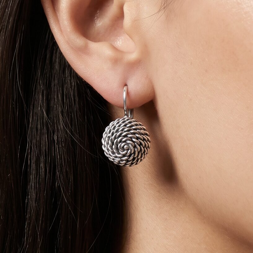 Twisted Rope Earrings