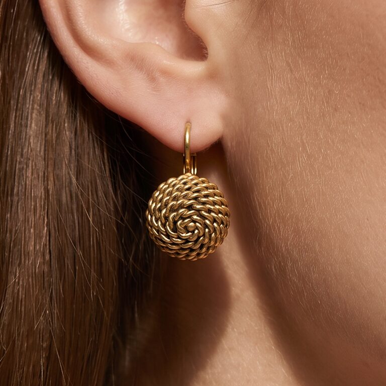 Twisted Rope Earrings