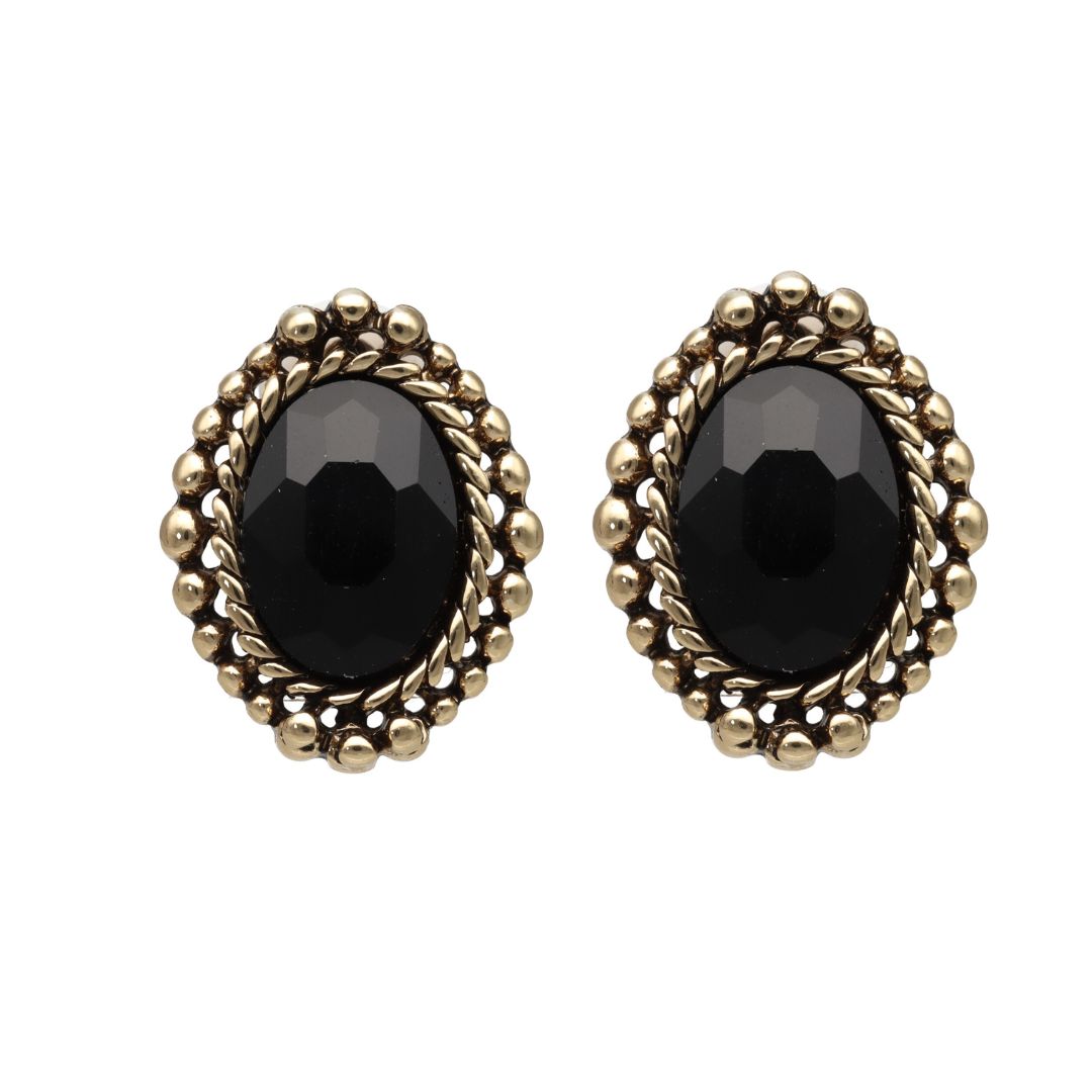 Clip-on Crystal Earrings