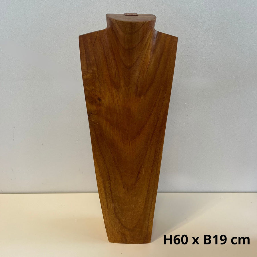 Grote hals hout 60cm