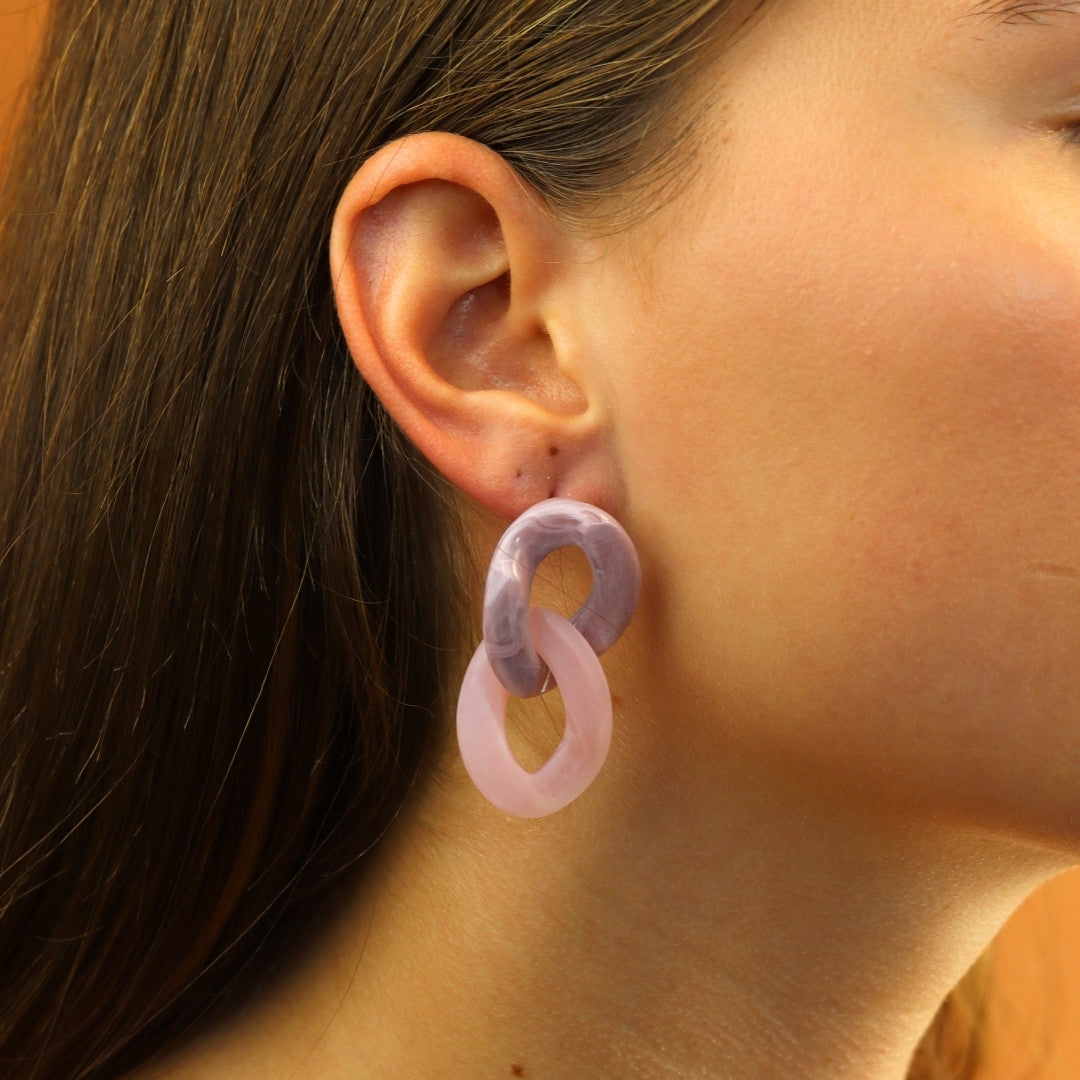 Chunky Link Earrings