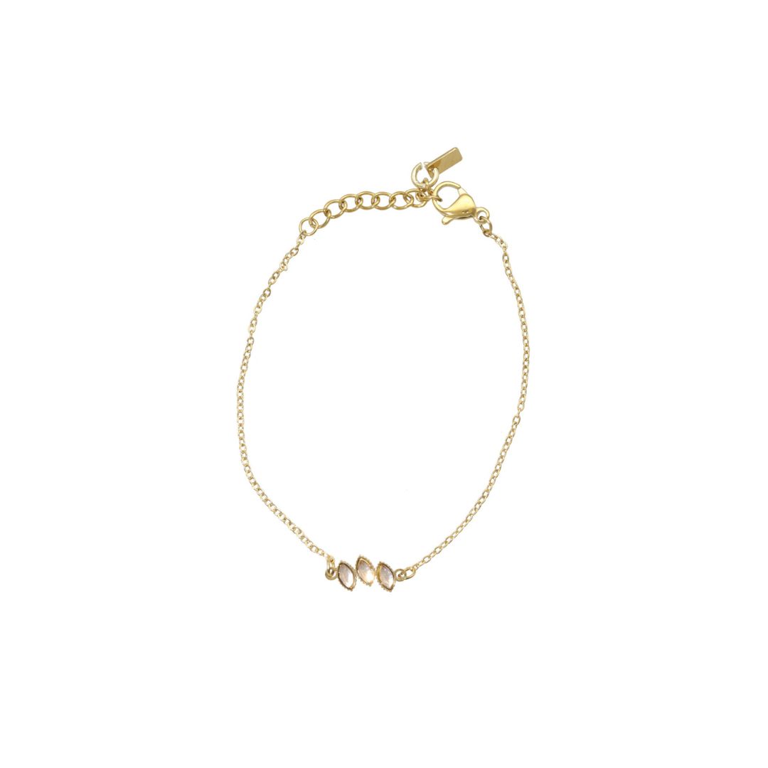 Fine Bracelet Three Stones