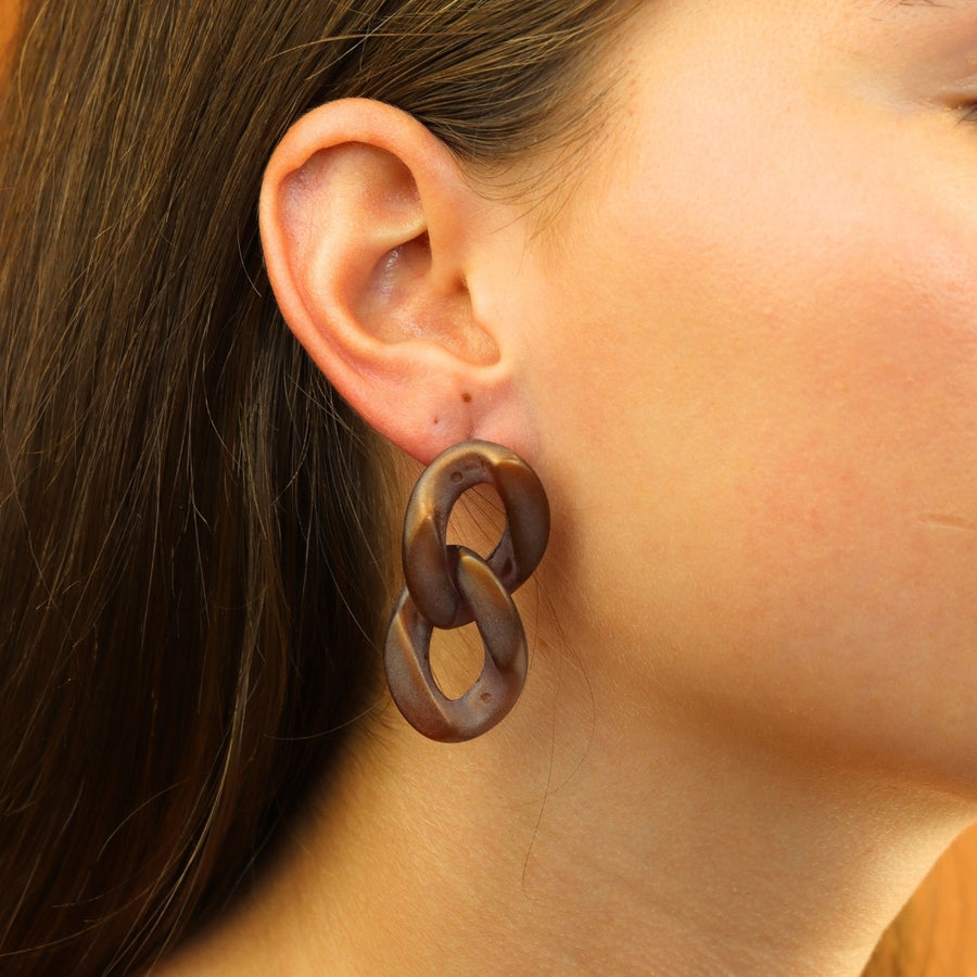 Chunky Link Earrings