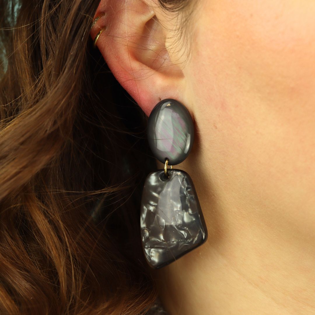 Clip-on Pearl Earrings