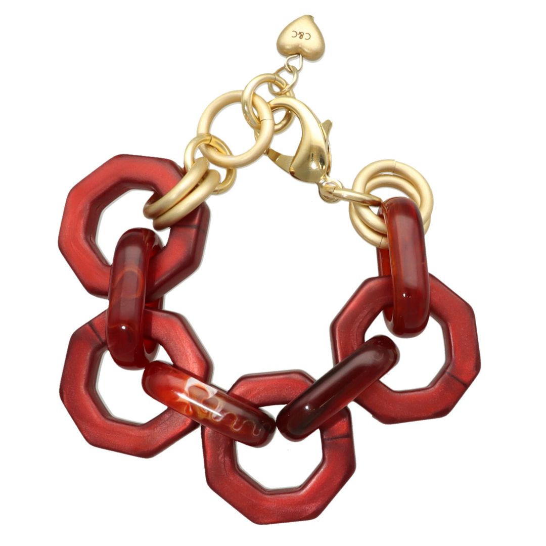 Bold Hexagon Bracelet