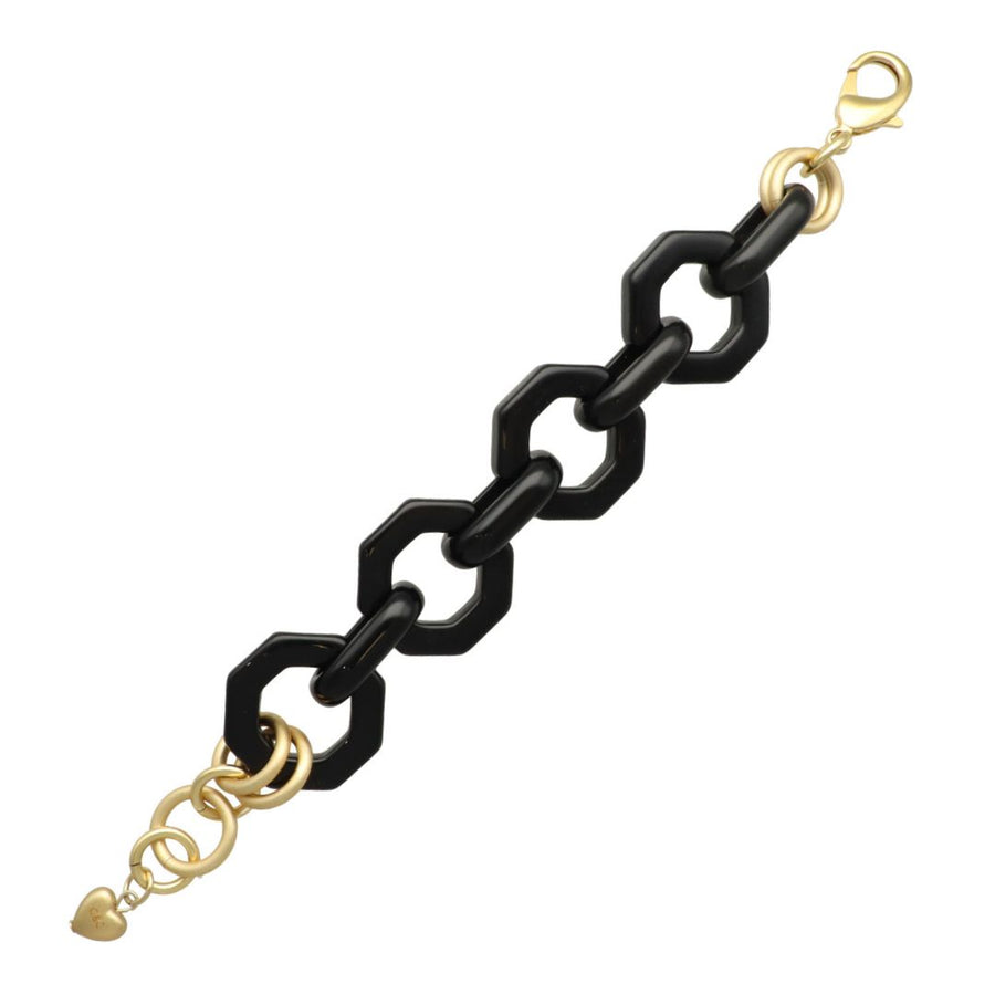 Bold Hexagon Bracelet