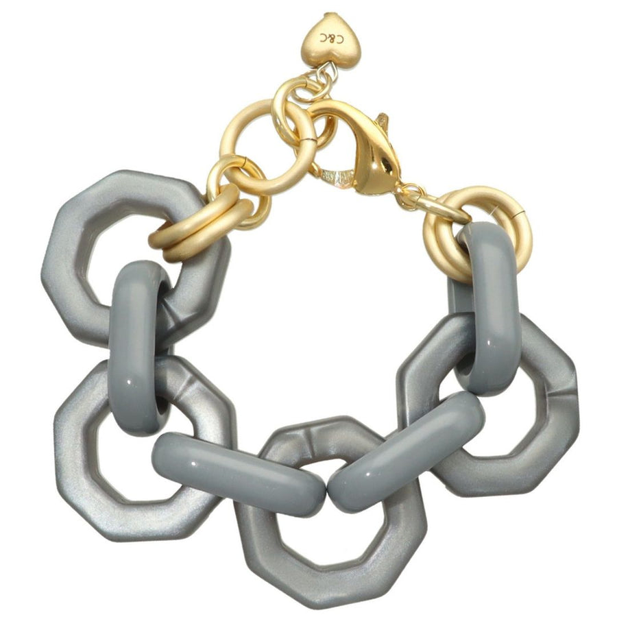 Bold Hexagon Bracelet
