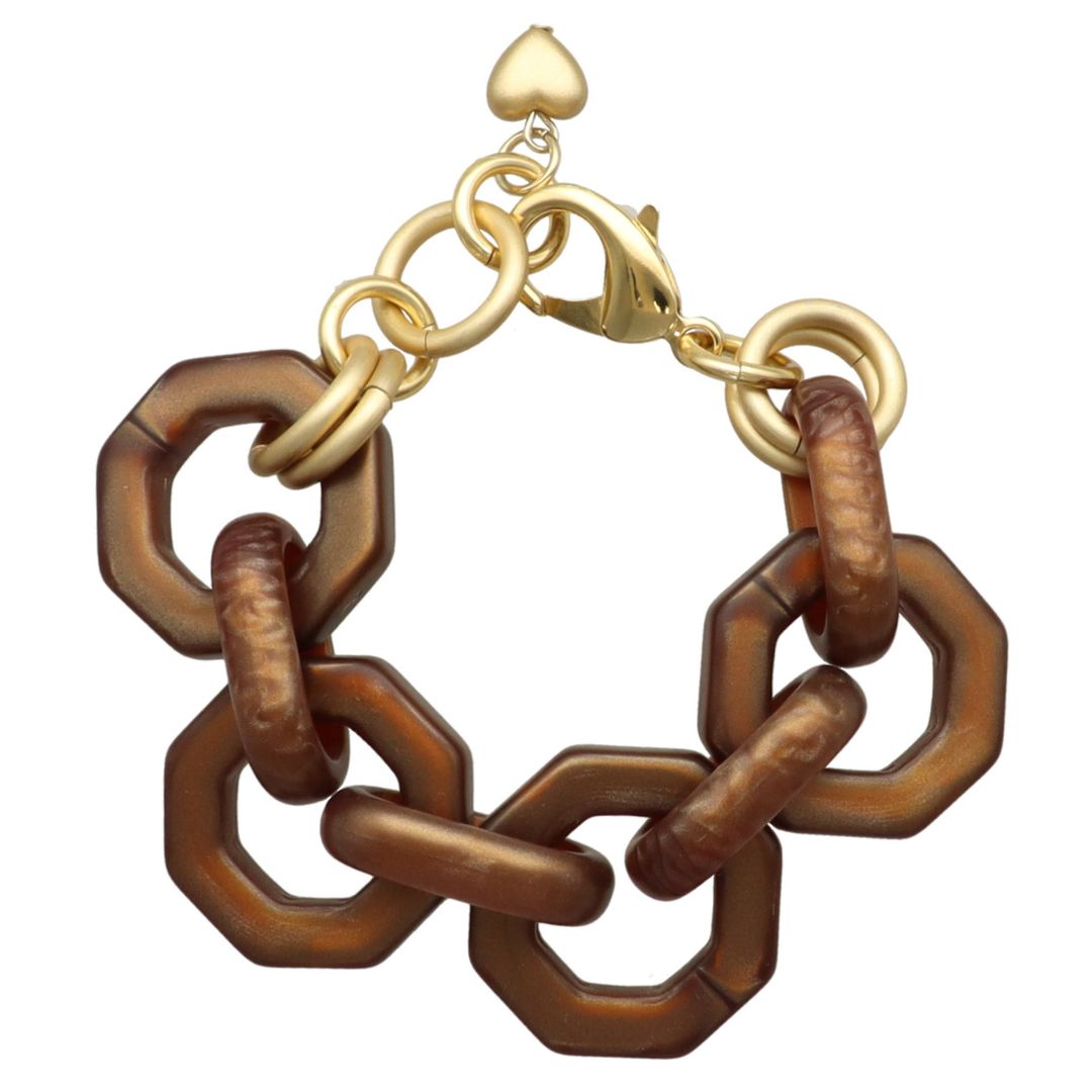 Bold Hexagon Bracelet