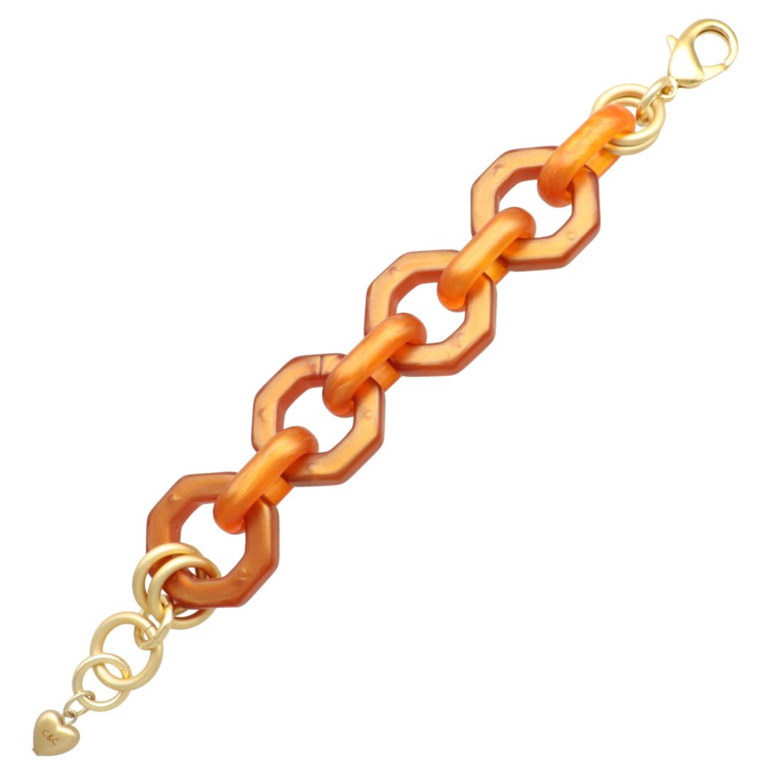 Bold Hexagon Bracelet