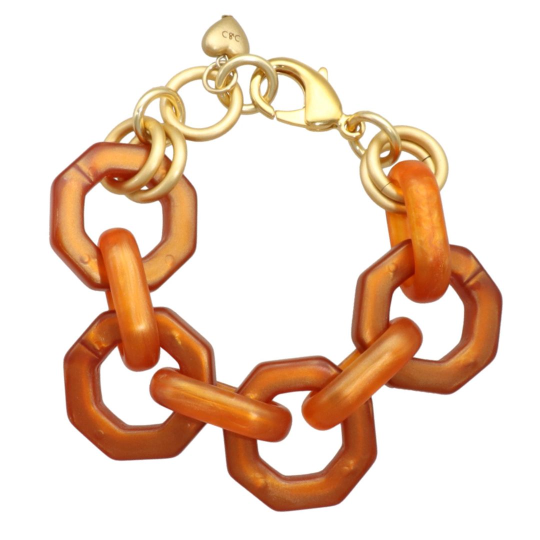 Bold Hexagon Bracelet